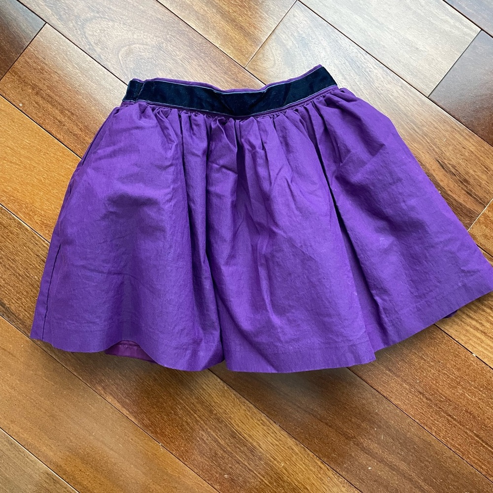 Janie and jack girls purple tulle skirt size 5